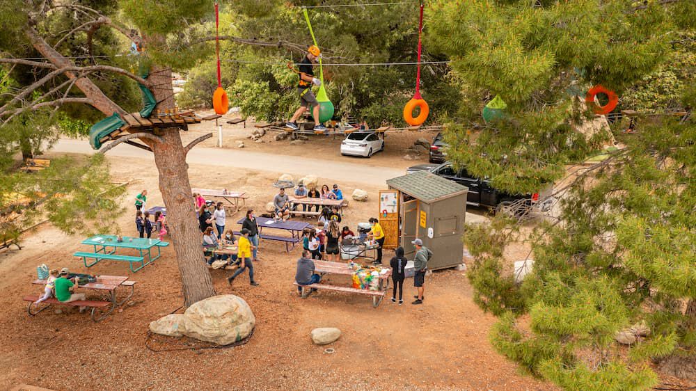 KOA Ventura Ropes course